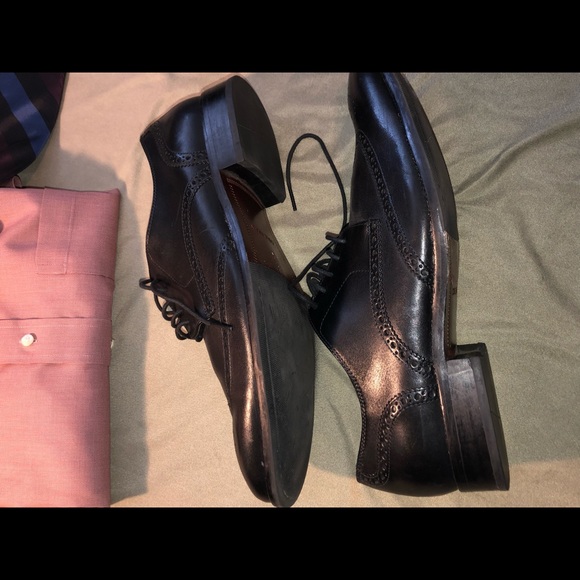 Men’s Cole Haan wing tip dress shoes size 13 - Picture 5 of 16